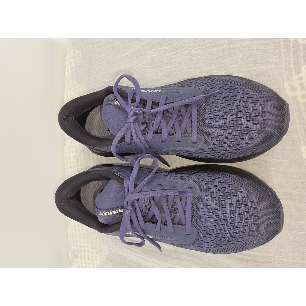 Brooks Adrenaline GTS 24 Womens 9.5 Purple Black Gore-Tex Running Shoes 1204421B